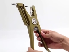 Aluminiumlegierungs-Viehbestand, den Identifikation Zangen-Festlegungs-Tier etikettiert, etikettiert hydraulische Zange